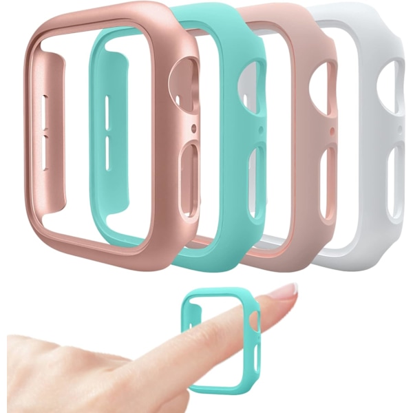 4-pack kompatibla Apple Watch-fodral 44 mm