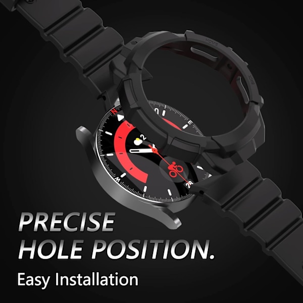 Etui Kompatibel med Galaxy Watch 5/4 40 mm, robust etui