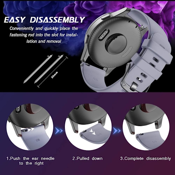 Til Garmin Venu/Venu 2 Plus/Venu Sq/Venu Sq 2/ Vivoactive 3 Watch