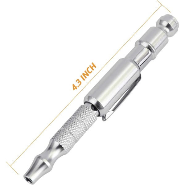 Luftblæsepistol - Justerbar lommeblæsepistol med T-type stik