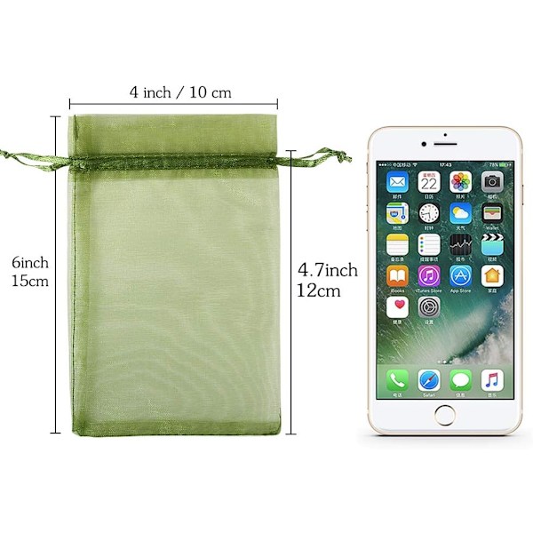 100 stk. Organza gaveposer