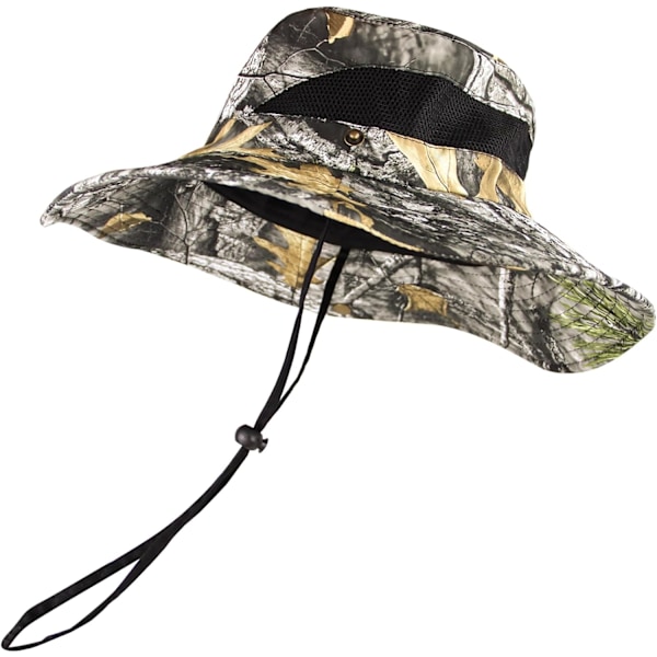 Herre Fiskehatt - UPF 50+ Camo Boonie Hat