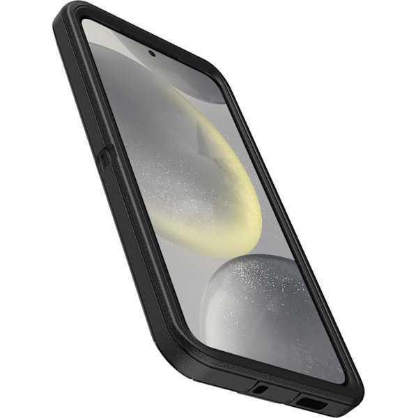 Defender-deksel Kompatibelt med Galaxy S24+ Deksel Svart Svart