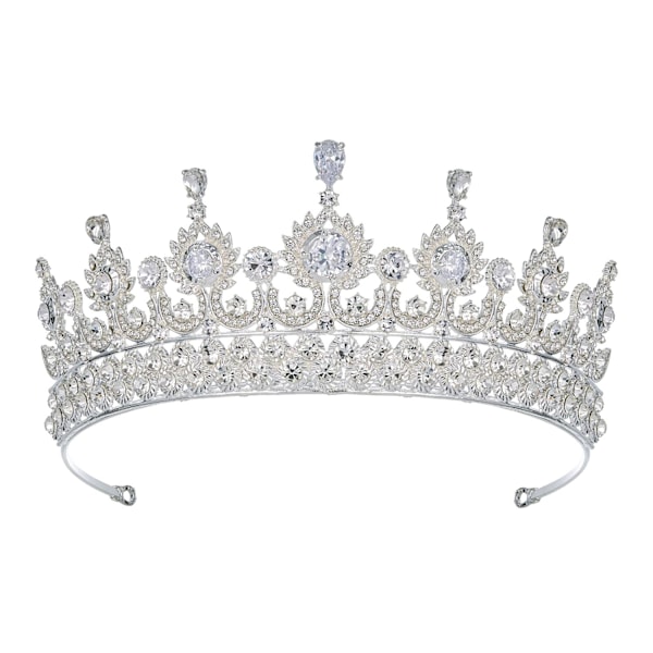 Tiaraer og krone for kvinner barokk vintage kroner prinsesse bryllupskrone for