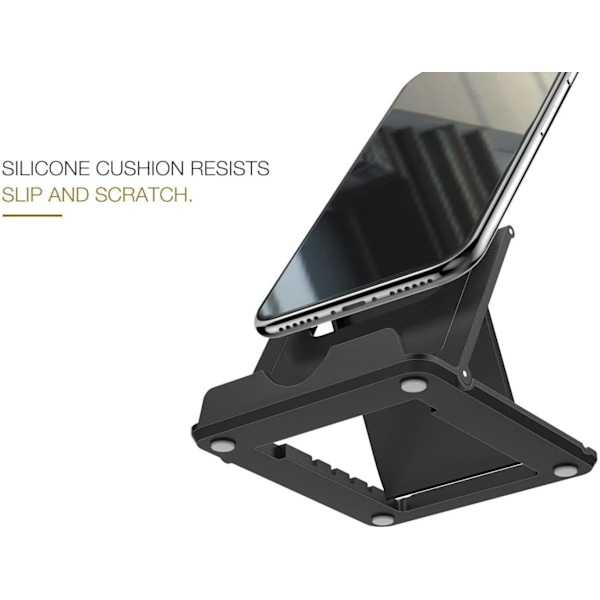 Ställ Vikbart Fäste Kompatibelt med Samsung Galaxy Z Fold5/Fold4/Fold3 5G, Rese Skrivbordsvagga Docka Vikbar