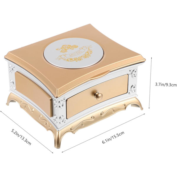 Smykkeæske Dekoration til skrivebord Børns godtepose Fyld Dekorative smykkeæsker Dansende pige Ornament Hjemmeindretning Bryllup Hjerte Dekoration Ring Gave