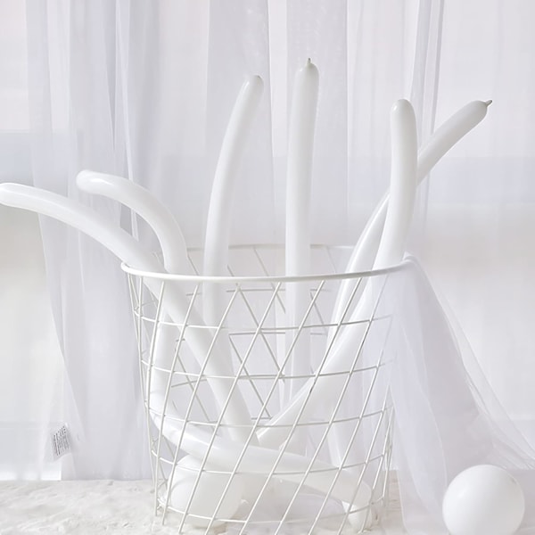 100 stk lange ballonger vridbare ballonger DIY 260 latex ballong lang