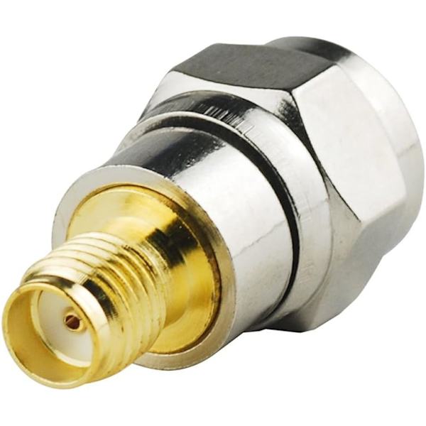 FM DAB+ antenn-adapter F-hane till SMA-hona