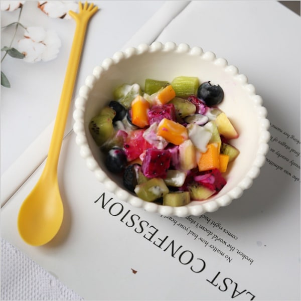 Liten sked dessert krydda sked liten sked omrörning