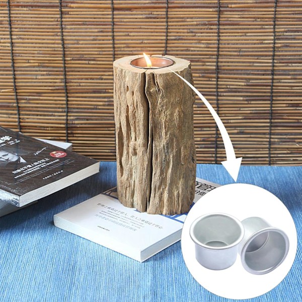 Ljushållare Taper Candle - Paket med 20 metalljusmunstycken