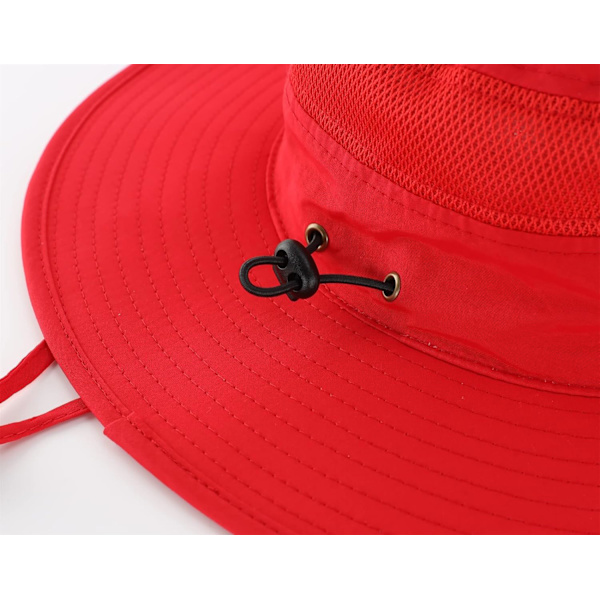 Utomhus Mesh Solhatt Bred Brätte UV Solskydd Hatt Fiske Vandring Hatt