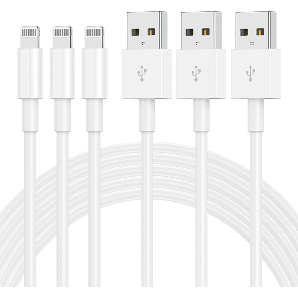 [3-pack] Apple-laddare för Iphone 12 11 Laddarkabel