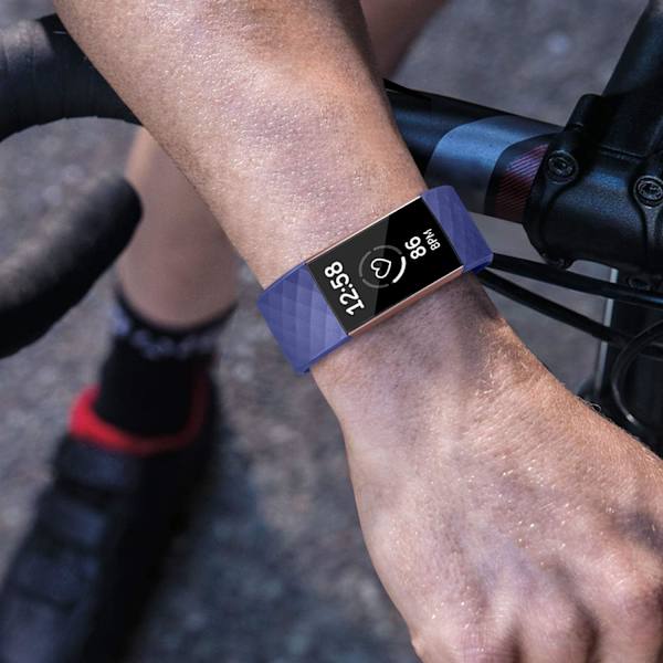 3-pak justerbare erstatningsremmer for Fitbit Charge 3/4