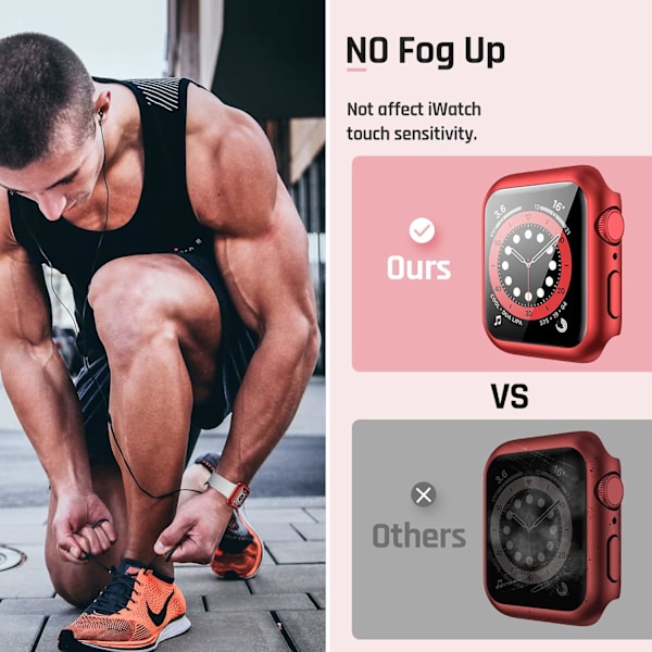 Vattentätt fodral för Apple Watch Series 8 & Series 7 45 mm skärm
