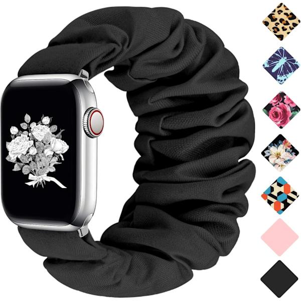 Klockarmband kompatibelt med Apple Watch Band Scrunchie 38mm 40mm 41mm
