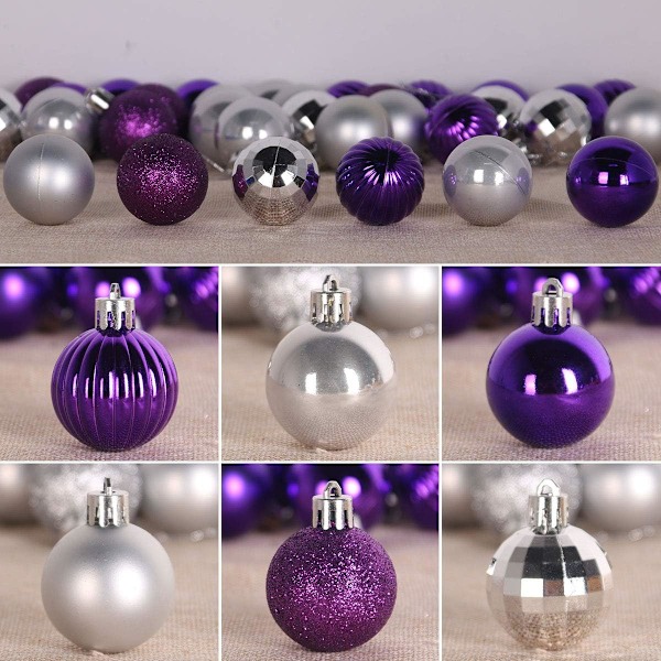 Christmas Balls Ornaments for Xmas Tree - Shatterproof Christmas Tree