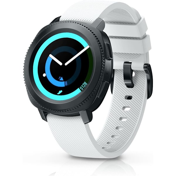 Kompatibelt Gear Sport Band-ersättning 20mm Silikon Watch Band