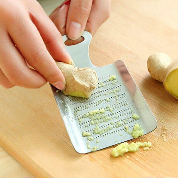 Vitlökspress - Citronzest Kök Kockverktyg Vitlöksrivare Ingefära