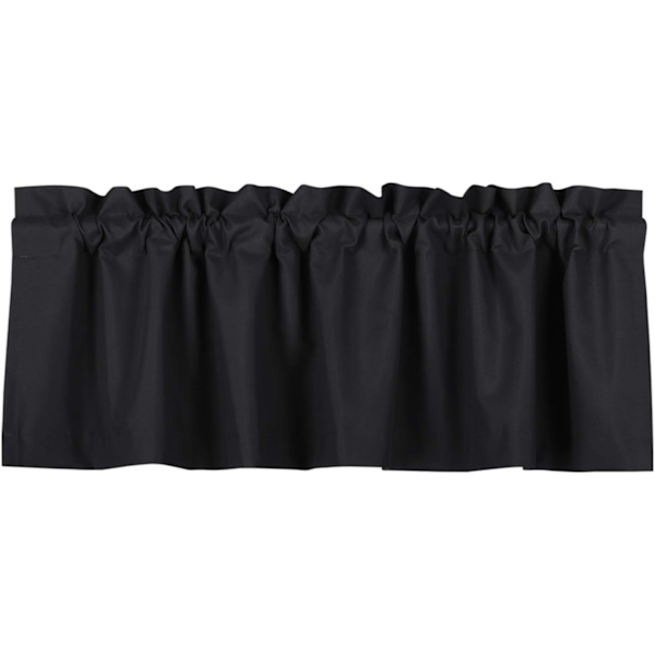 Blackout Valance Gardiner - Vanntett Myk Stanglomme Valance for