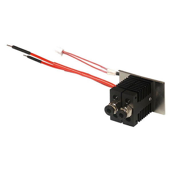 3D-skrivartillbehör, 2-i-1-extruderkit, blandad färgad hot-end extrudermunstycke för A20M A10M