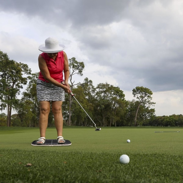 Golftryckplatta, Swing Aid Balae Board | Swingträningshjälpmedel, Golf Swing Trainer för klubbpraktikutrustning, Golftillbehör