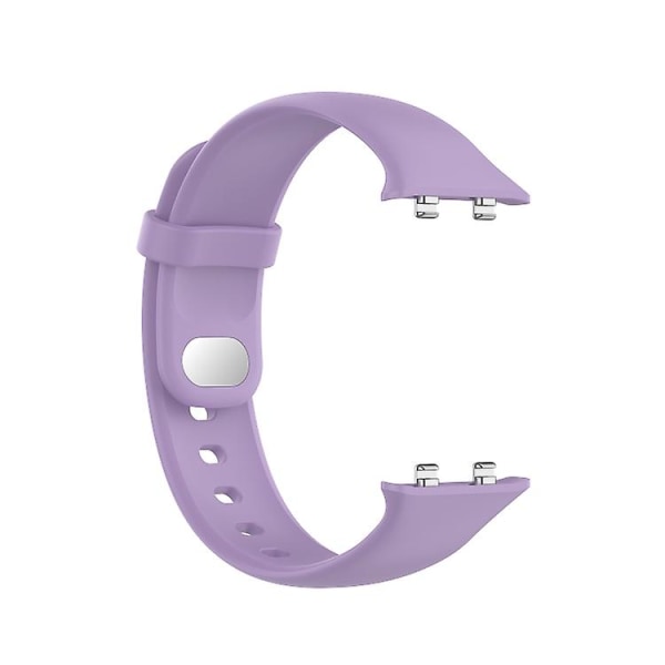 For Oppo Watch 46mm silikoneurrem MGL Light Purple