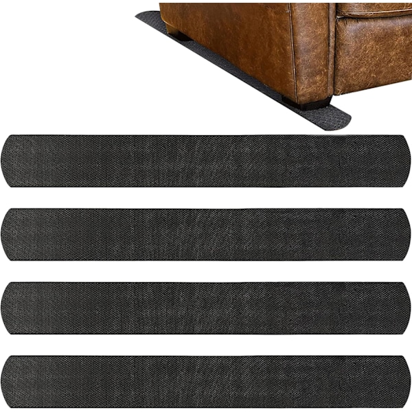 4-pack halkfria möbelrälsdynor, halkfria möbeldynor för fåtöljer, möbelgrepp, greppdynor, möbeldynor för trägolv