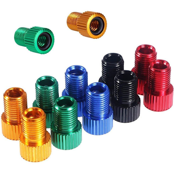 Sykkelventiladapter 12 stk. omformer