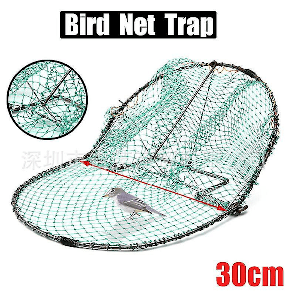 30 cm Fågelfälla Fågelbofångare Fågeljaktnät Duvafälla