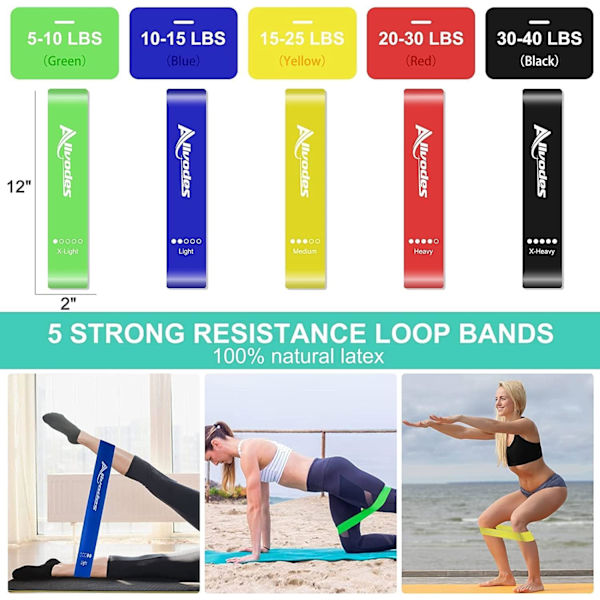 Lårtränare Höfttränare Träningsutrustning 10pack 10pack