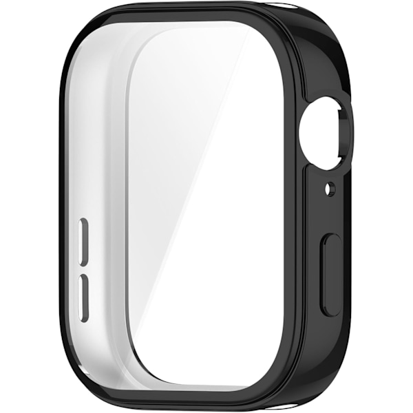Etui Skærmbeskytter Beregnet til Huawei Watch Fit 3 Etui Fuld Dækning Stødsikker Skærmbeskytter Etuier til Huawei Watch Fit 3 Smartwatch (Sort)