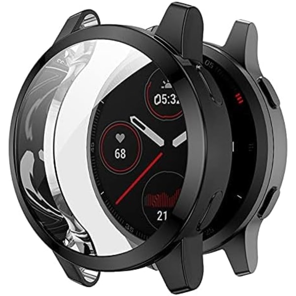 E Venu 2S Beskyttelsesetui, Blød TPU Belagt Skærmbeskytter Cover til Venu 2S All-Around Beskyttende Skærm Cover Bumper Shell [Ridsefast] til Venu