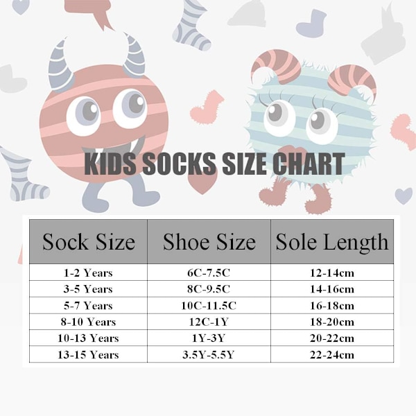 Bys Tjocka Bomullssockor K Varma Sockor Vinter Termiska Crew Sockor Dinosaurie 9032/Bys 8-10 År Dinosaurie 9032/Pojkar 8-10 År
