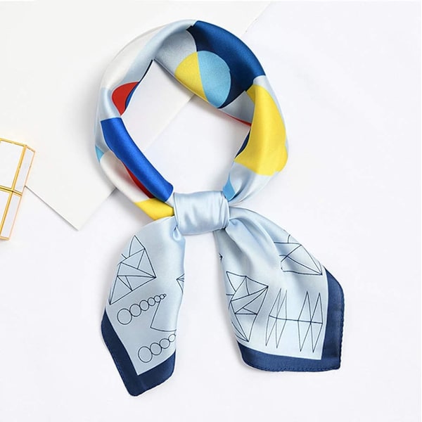 Kvinners Hodeskjerf Halstørkle Dame Firkant Halstørkle.Bandana.