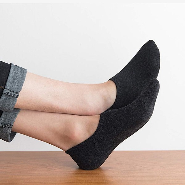 No Show-strumpor för kvinnor, tunna lågskurna sneakersockor