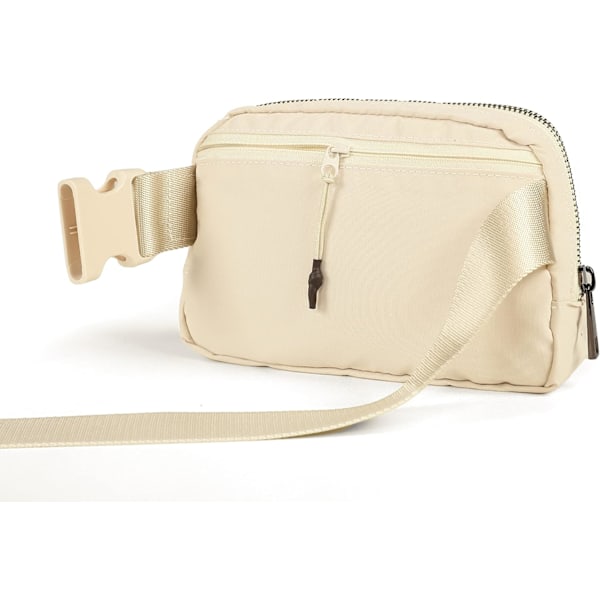Unisex Mini Bältesväska med Justerbar Rem Liten Midjeväska för Träning