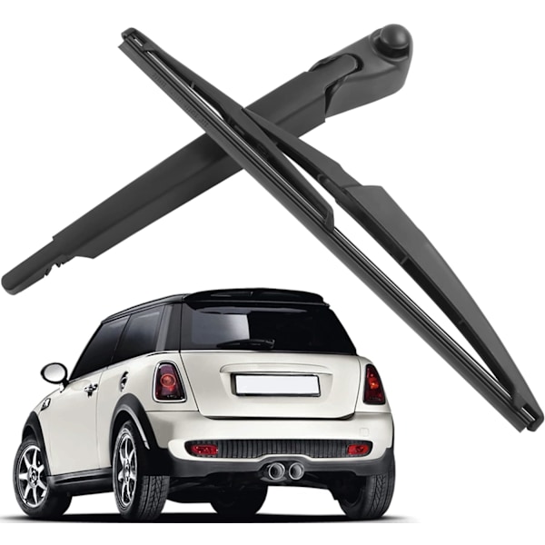 Bakre vindusviskerblad og armsett for Mini Cooper R56 2007-2015