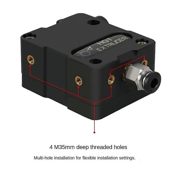 Dubbelväxlad Extruder med Hög Precisionsmatning Flexibel Filament Tillgänglig 3D-skrivardelar för -10