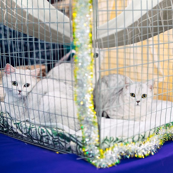 2-delt vendbar hengekøye for katt