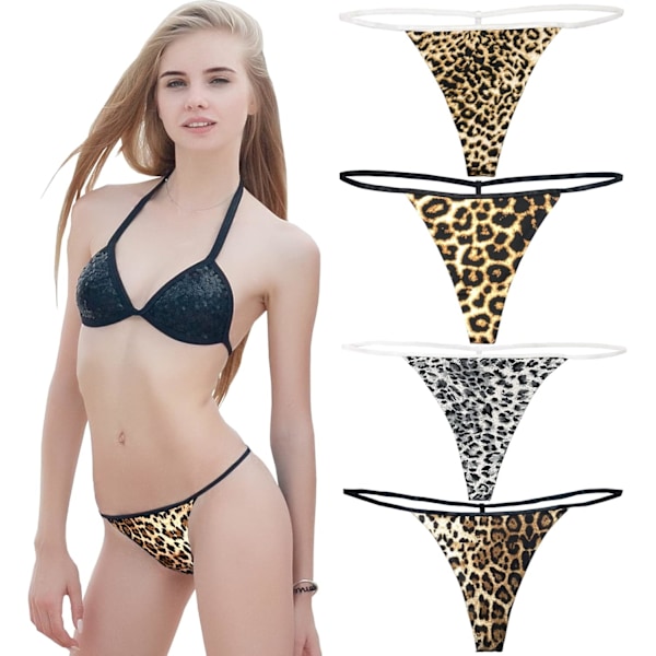 Bomull G-string stringtrosor för kvinnor T-back G-string underkläder