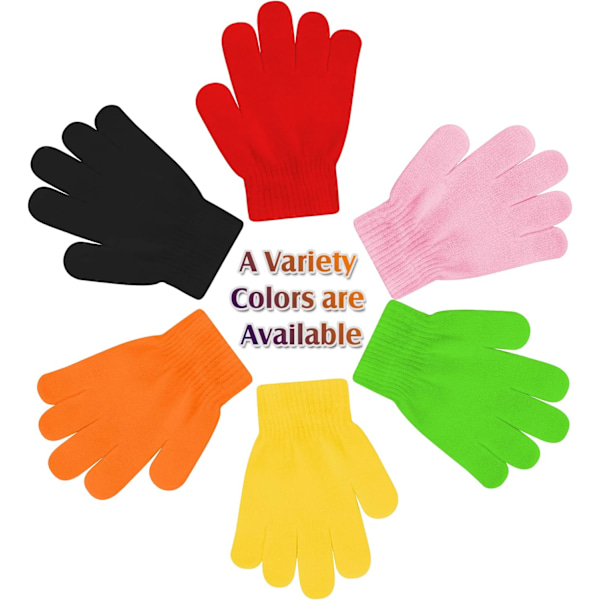 Uttpll Toddler Magic Vantar Barnvantar Stretch Full Finger Solid Vinter