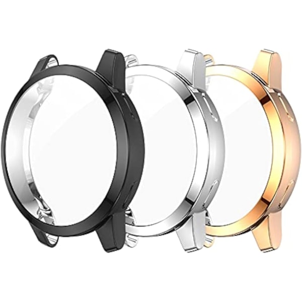 E Venu 2S Beskyttelsesetui, Blød TPU Belagt Skærmbeskytter Cover til Venu 2S All-Around Beskyttende Skærm Cover Bumper Shell [Ridsefast] til Venu
