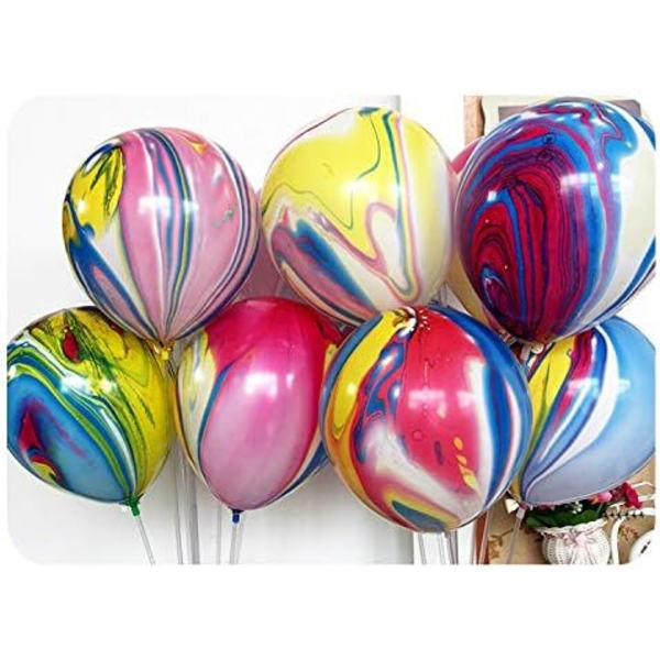 100 st 10 tum marmorballonger
