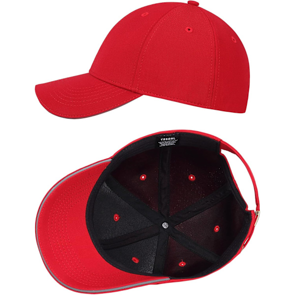 Premium Ensfarvede Baseballkasketter til Mænd - Justerbare Trendy Blanke Kasketter