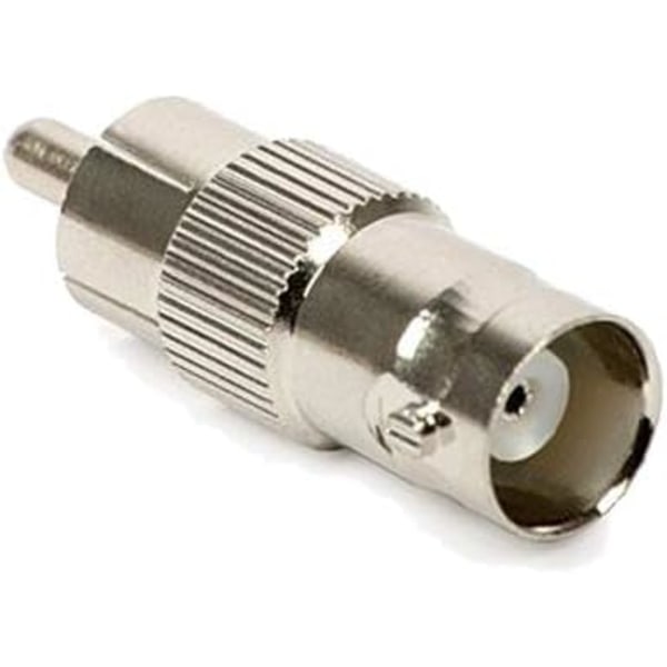 10 x BNC-hona till RCA Phono-hane pluggadapter - för CCTV till