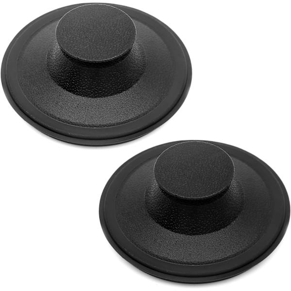 (2-pack) Gummibruntavlopp för sophantering