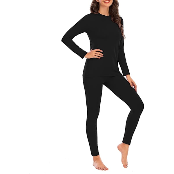 Womens Thermal Underwear Set Long Johns Winter Clothes Base Layer Cuddle Duds