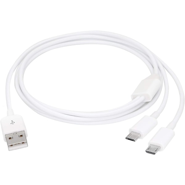 3Ft USB 2.0 Typ A Hane Till 2 Micro USB Hane Splitter Y Data