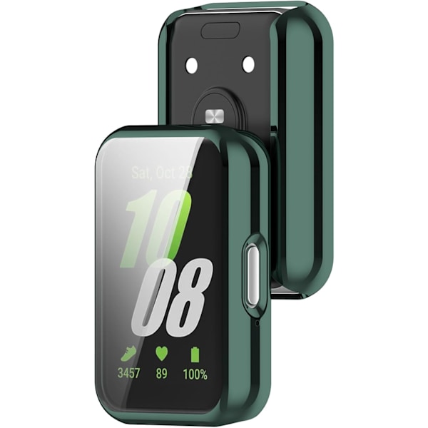8-pack skärmskydd kompatibelt med Galaxy Fit 3 SM-R390 skal (ej för Galaxy Fit2/Galaxy Fit) Smartwatch Repskydd Fullt skydd