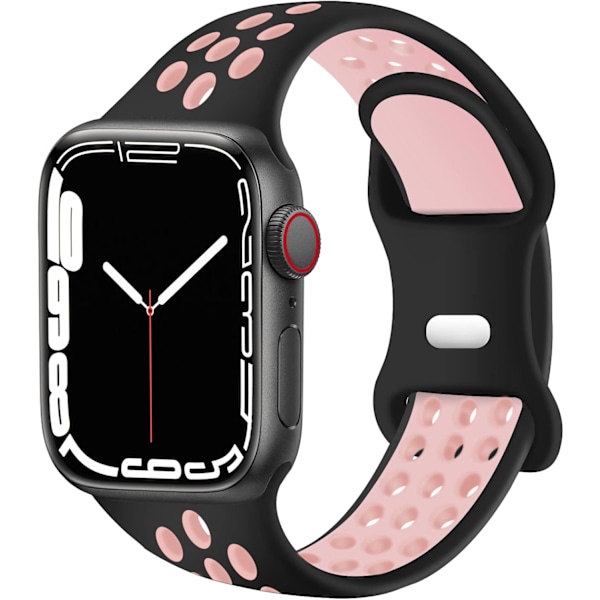 Sportband kompatibel med Apple Watch Band 49mm 45mm 44mm